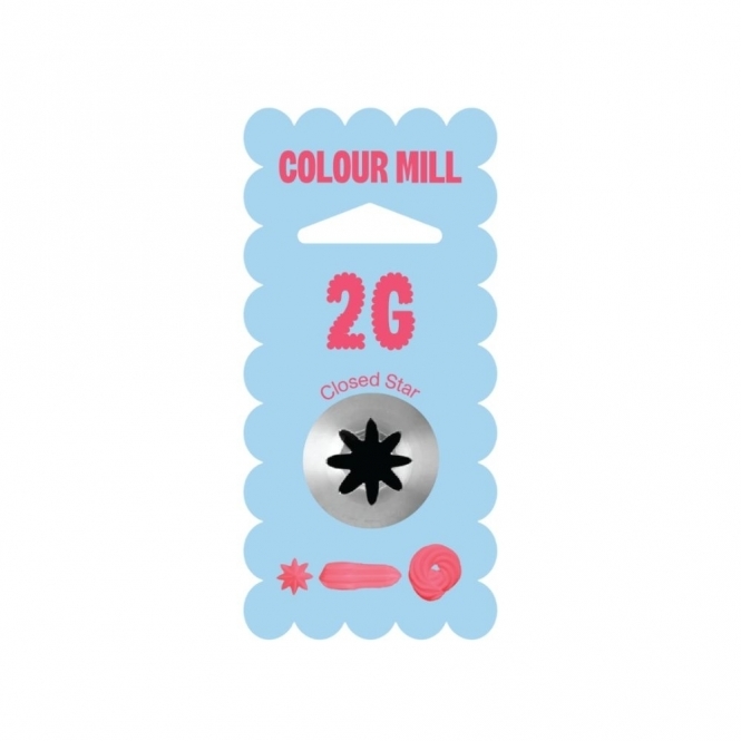 Colour Mill Colour Mill 2G Closed Star Piping Tip